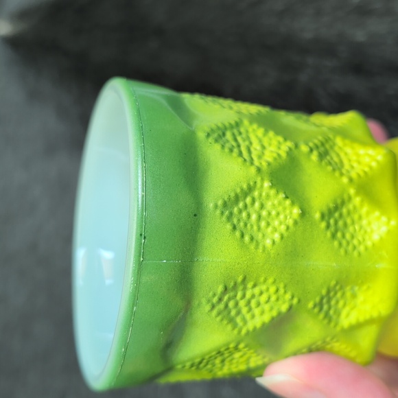 Fire King Green Ombre Kimberly Mug Coffee Vintage Kitchen - Picture 8 of 11